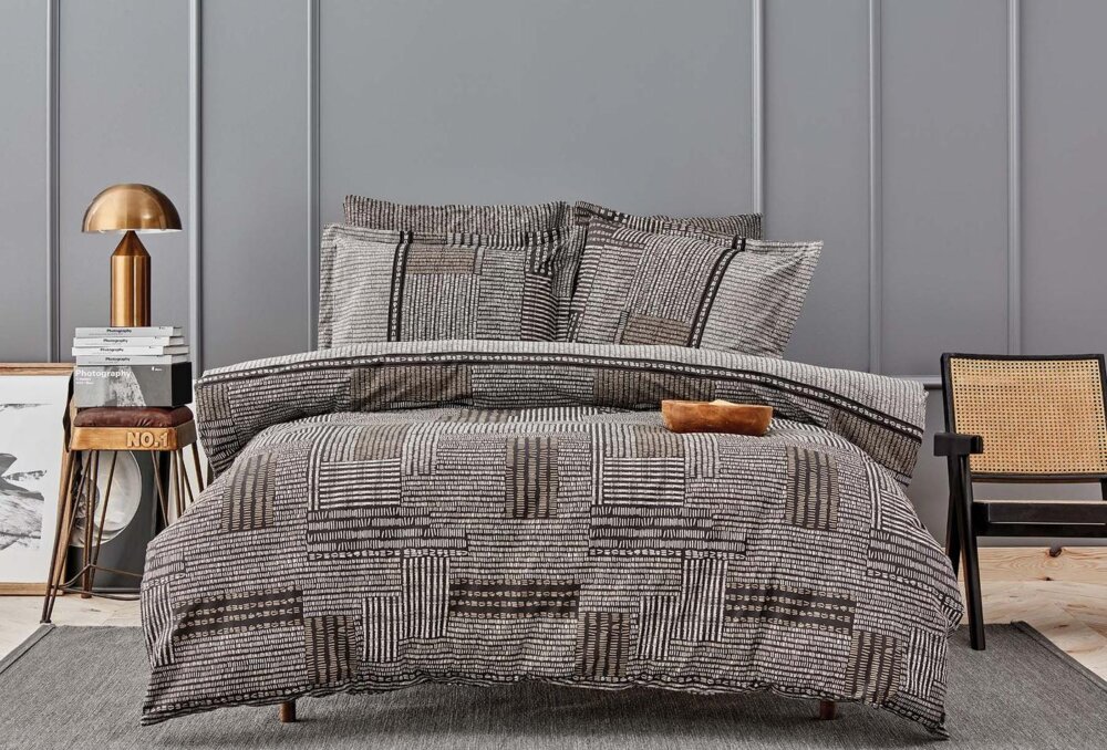 Постельное белье Queen Size Himena Rnf, цвет Anthracite — изображение 1