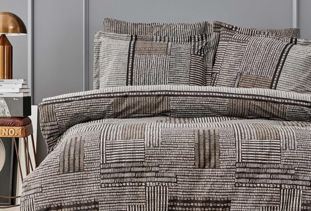 Постельное белье Queen Size Himena Rnf, цвет Anthracite — изображение 2