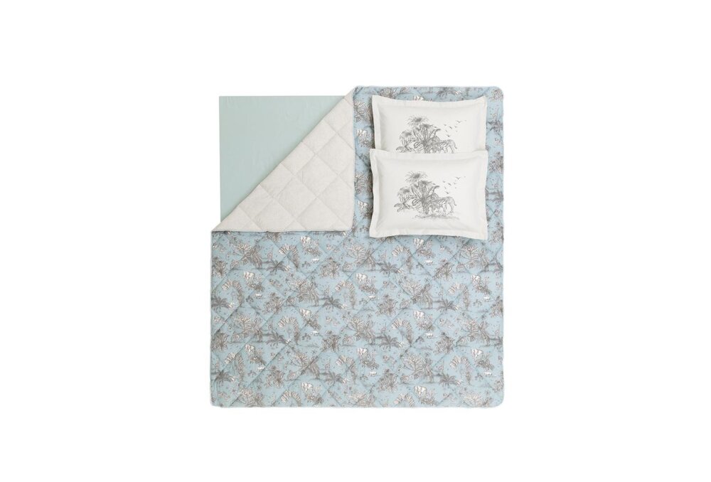 Постельное белье Family Set Queen Size Aster, цвет Sage — изображение 4