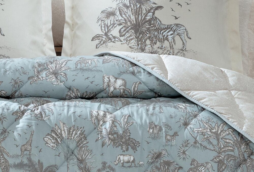 Постельное белье Family Set Queen Size Aster, цвет Sage — изображение 2