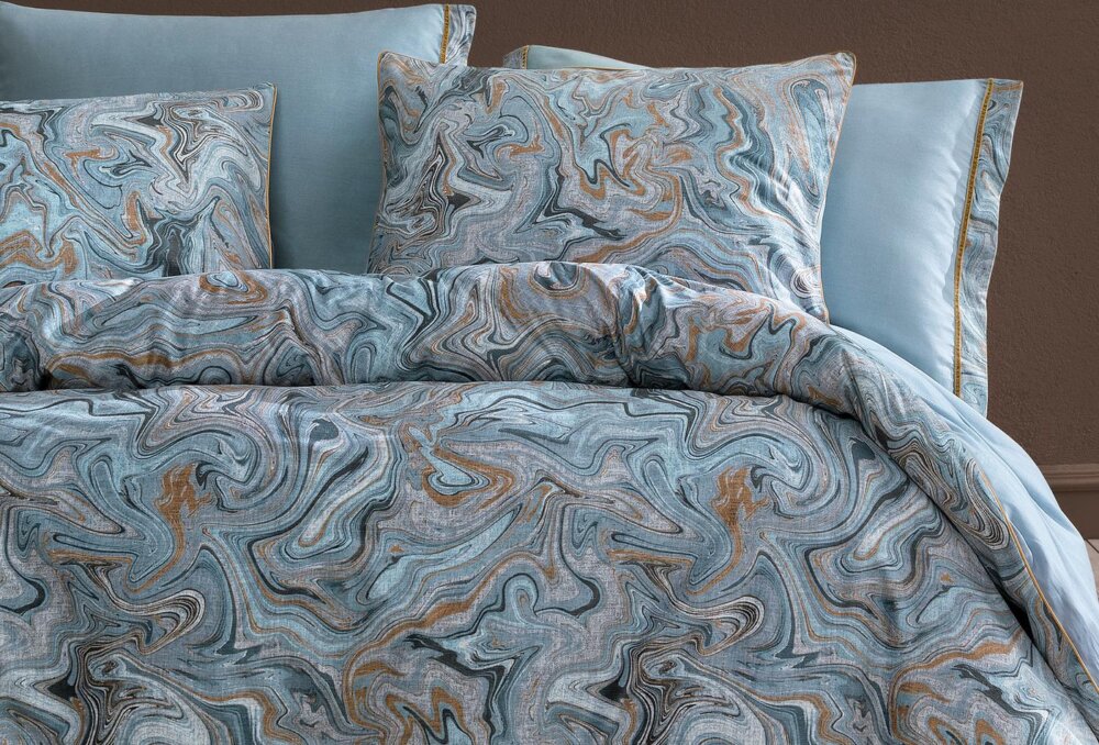 Постельное белье Queen Size Vina, цвет Mint — изображение 3